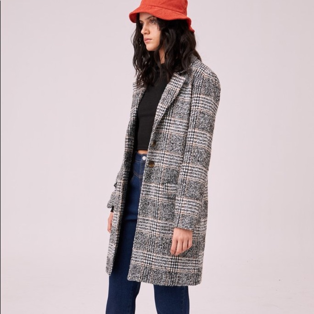 The Fifth Label Plaid Coat - Picture 2 of 8